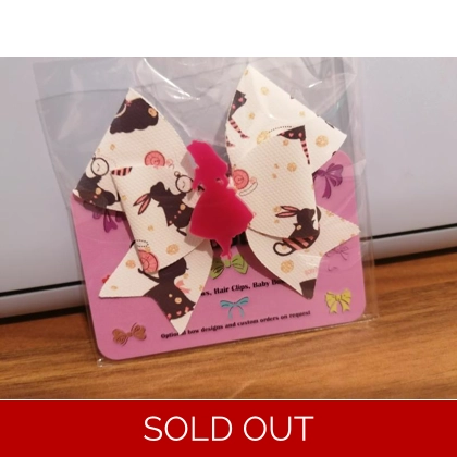 Disney Alice In Wonderland Single Hair Bow